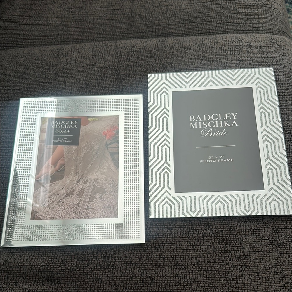 Badgley Mischka Silver Photo Frame